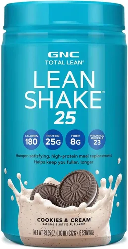 Miniatura 17 de GNC Total Lean - Batido magro de chocolate y menta, 14 onzas, 12 botellas
