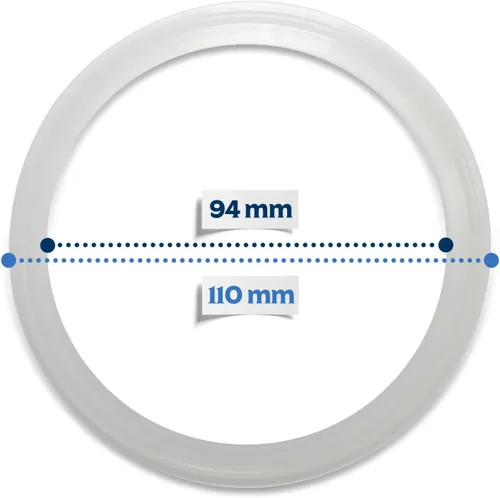Miniatura 2 de Fermentaholics Junta de silicona para tapa de galón estándar de 4.331 in - Sello hermético para almacenamiento y fermentación, 4