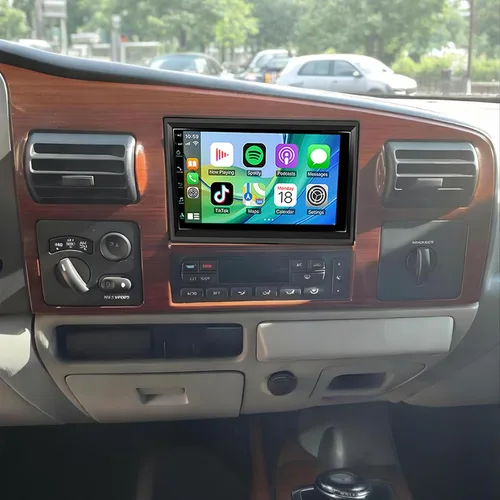 Miniatura 9 de PHEZEN Estéreo de coche para Ford F-150 F-250 F-350 2004-2014 con CarPlay Android Auto, pantalla táctil de 7 pulgadas estéreo de coche para Ford