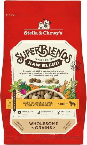 Miniatura 12 de Stella & Chewy's SuperBlends - Mezcla cruda con granos sanos, receta de pescado blanco y salmón capturados en la naturaleza con superalimentos