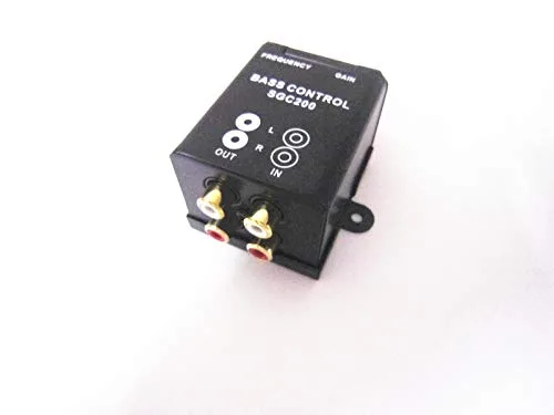 Miniatura 2 de Coche Home Amplificador Subwoofer Ecualizador Crossover RCA Ajuste Línea Nivel Volumen