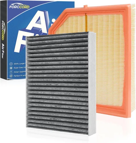Miniatura 42 de Kit de filtro de aire de motor y de cabina Forccord Compatible con Honda Civic 1.5L 2016 2017 2018 2019 2020 2021 Filtro de cabina de carbón