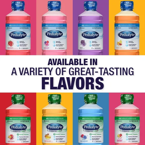 Miniatura 7 de Pedialyte Advanced care, solución oral de electrolitos, 0.26 gal, 8 unidades, 1, 1