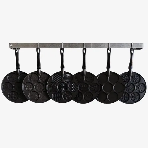 Miniatura 6 de Nordic Ware - Sartén para hotcakes antiadherente, aluminio pesado, 7 tazas redondas, para gas, eléctrico, estufas de cerámica, fabricado en EE. UU