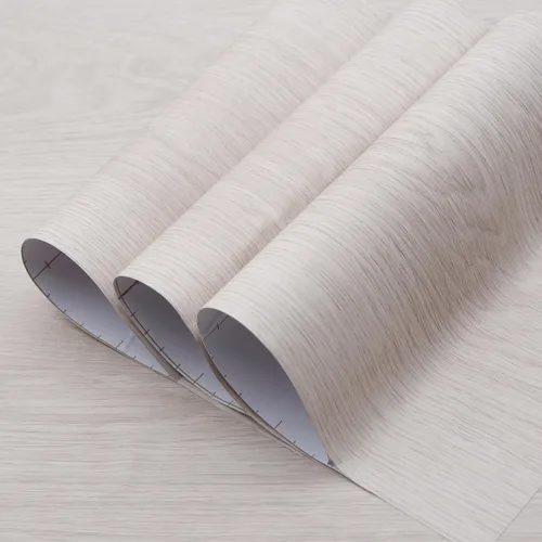 TOTIO Papel tapiz de madera de roble extra ancho, color beige y blanco, vinilo de grano de madera de roble, papel de contacto de roble, despegar y