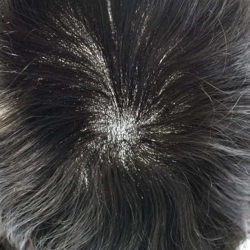 Miniatura 5 de Toupee para hombres Cabello humano Toupee Hombres Hairpiece Poly Thin Skin Mens Hair System Hair Pieces Sistema de reemplazo para hombre Protesis