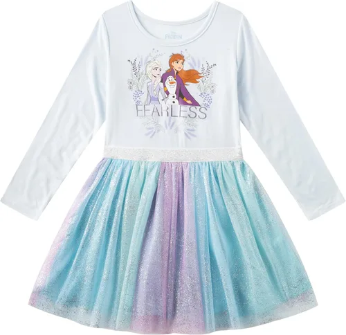 Miniatura 8 de Disney Frozen, Minnie Mouse, vestido de manga larga para niñas pequeñas y grandes