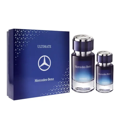 Mercedes Benz For Men Ultimate Giftset - Eau de Parfum para hombres - Colonia de larga duración para hombre - Ámbar, colonia de pachulí para hombres