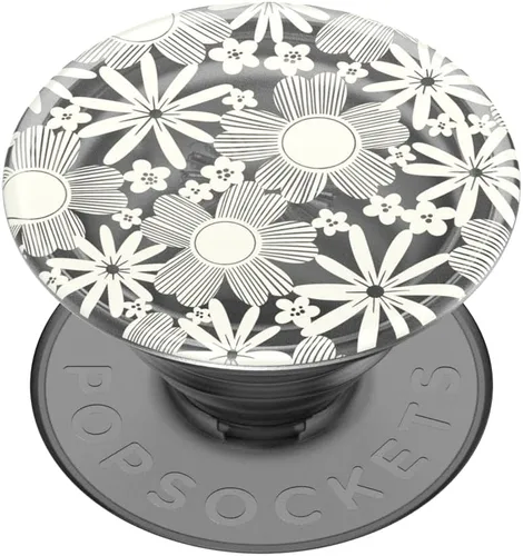 Miniatura 9 de PopSockets Agarre para Teléfono con Soporte Expandible, Agarre Adhesivo - Flor Prensada Aliento de Bebé Plumeria