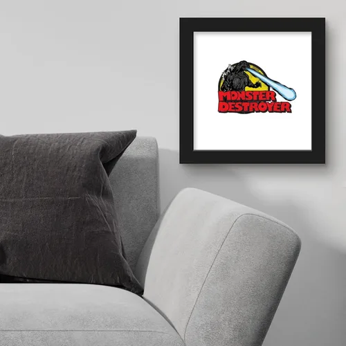 Miniatura 3 de Trends International Gallery Pops Godzilla - Póster de pared de destructor de monstruos, 12.00 x 12.00 pulgadas, versión de marco negro