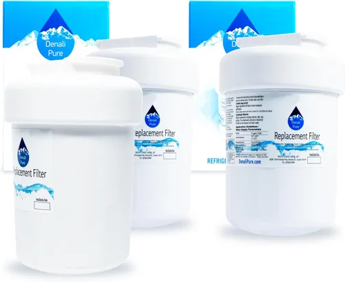 Paquete de 3 filtros de agua de repuesto para refrigerador General Electric PFSS6PKXASS - Compatible con cartucho de filtro de agua de refrigerador