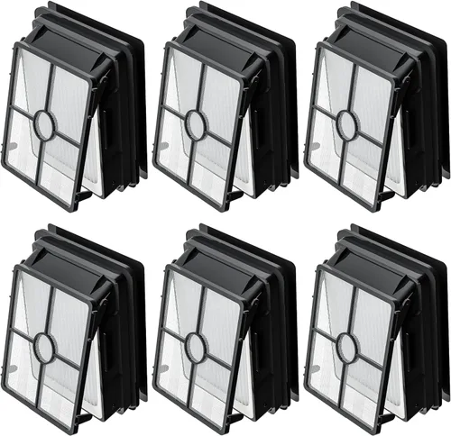 Paquete de 6 filtros 1866 compatibles con Bissell Crosswave 3888A 1785 2210 2211 2304 2306 2551 2554 2590 2593 2596 CrossWave Wireless Max todo en