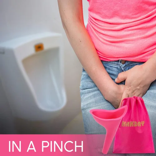 Miniatura 5 de Urinario femenino para mujeres, dispositivo portátil para orinar 4 unidades, embudo para orinar para viajes, camping, senderismo y actividades al