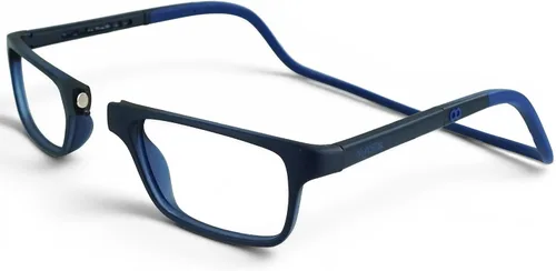 Miniatura 8 de Clic Anteojos de lectura magnéticos para hombres o mujeres, banda plegable suave, lectores para computadora, Nashi (S-XL)