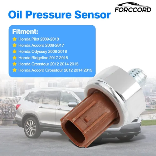 Miniatura 2 de Interruptor de sensor de presión de aceite compatible con Honda Accord Odyssey Pilot 08-17, Crosstour 2012, 2014, 2015, Honda Ridgeline 2017 2018