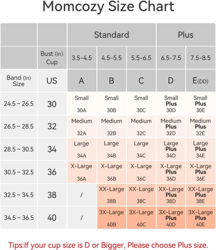 Miniatura 6 de Momcozy Lycra Pumping Bra Hands Free with Fixed Padding, Comfortable Support Pumping and Nursing Bra in One