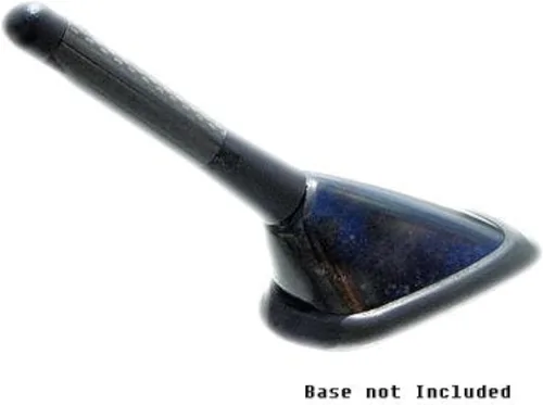 Miniatura 6 de Mitsubishi Lancer Evolution 8 EVO VIII - Antena corta de fibra de carbono negra de 3