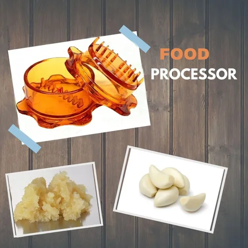 Miniatura 4 de Angel's Peel Lounge Picadora de ajo, molinillo manual de ajo para preparación rápida de comidas, herramientas de cocina para picar ajo, jengibre