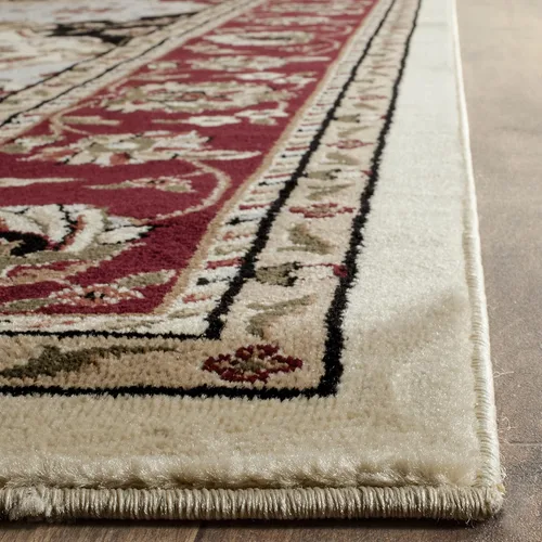Miniatura 3 de SAFAVIEH Lyndhurst Collection - Alfombra de pasillo, 2 pies 3 pulgadas x 6 pies, multicolor y rojo, diseño oriental tradicional, no desprende pelusa