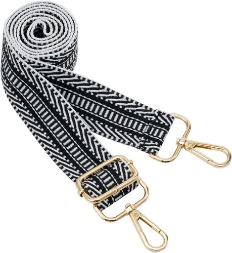 Miniatura 533 de ZOOEASS - Correa de repuesto para cartera, para colgar en el hombro o para cruzar, ancha y ajustable, de lona