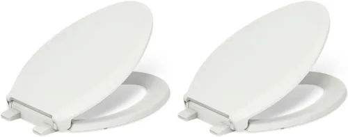 Miniatura 58 de Kohler 4636-RL-47 Cachet ReadyLatch Asiento de inodoro alargado de cierre silencioso, color beige (almond)