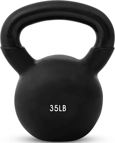 JFIT Kettlebell Weights Vinyl Coated Iron