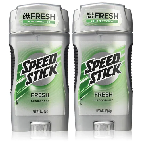 Speed Stick - Desodorante antitranspirante para hombres, 24 horas, fresco, 3 onzas, paquete de 2