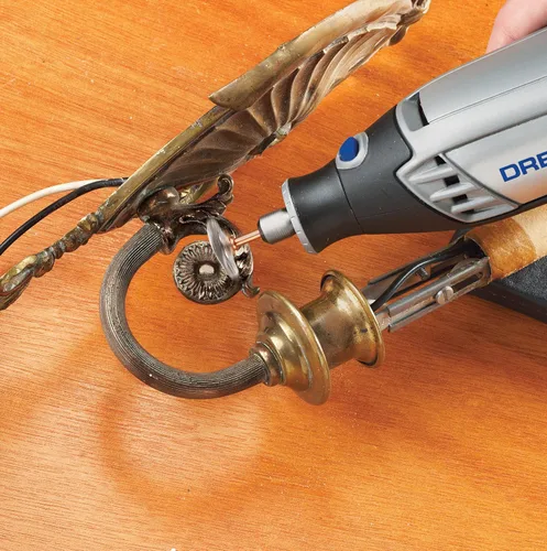 Miniatura 6 de Dremel 530-02 Cepillos de acero inoxidable (paquete de 2), 1,9 cm de diámetro