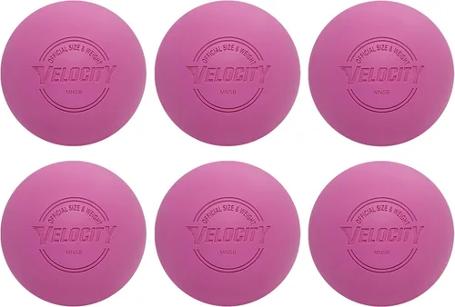 Miniatura 48 de Pelotas de lacrosse Velocity - 1, 2, 3, 6, 12, 18, 24, 36, 60 y 120 paquetes - para práctica, tamaño oficial aprobado por la NFHS y la universidad