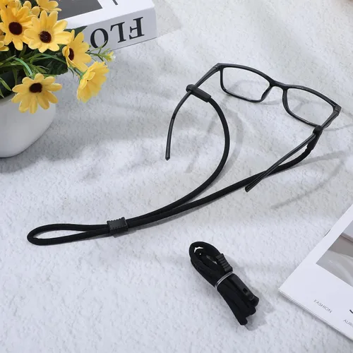 Miniatura 8 de CIATBYYJ 3 correas para lentes de sol, correas deportivas ajustables para gafas, correa universal para anteojos alrededor del cuello para mujeres