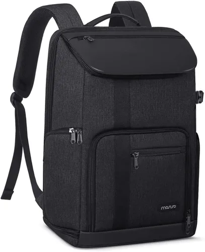 MOSISO Mochila para cámara, Bolsa para cámara de fotografía DSLR/SLR/sin espejo grande para hombres/mujeres con compartimento para laptop de 17.3