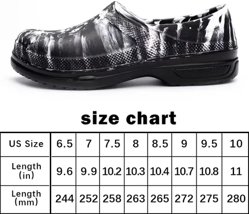 Miniatura 5 de Zapatos de chef para hombres y mujeres, zuecos de cocina para hombre, zapatos de cocina para hombre, zapatos de trabajo de enfermera, zapatos