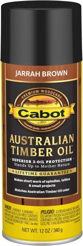 Miniatura 19 de Cabot Aceite de madera australiana para manchas y protector de madera, teca miel, 1 cuarto de galón
