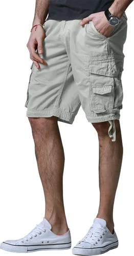 Miniatura 4 de Match Pantalones cortos estilo cargo para hombre
