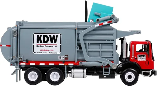 Miniatura 6 de GoolRC Camión del portador de la basura, modelo del vehículo del transportador del material de desecho de la aleación fundido a troquel a troquel