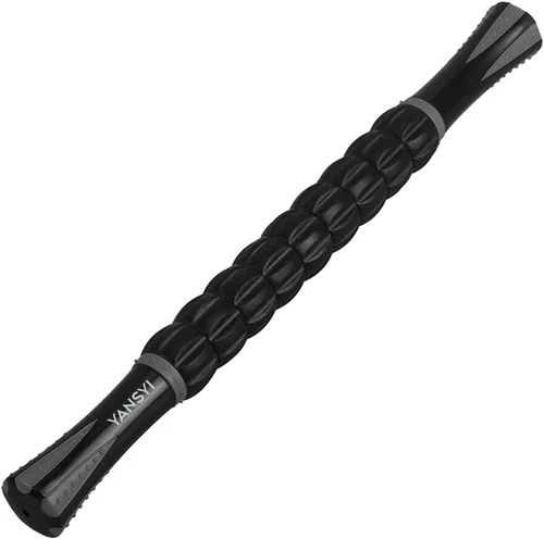 Miniatura 8 de Yansyi. Rodillo muscular para atletas. Rodillo de masaje corporal. Liberar los puntos de activación miofascial reducen el dolor muscular, tirantez