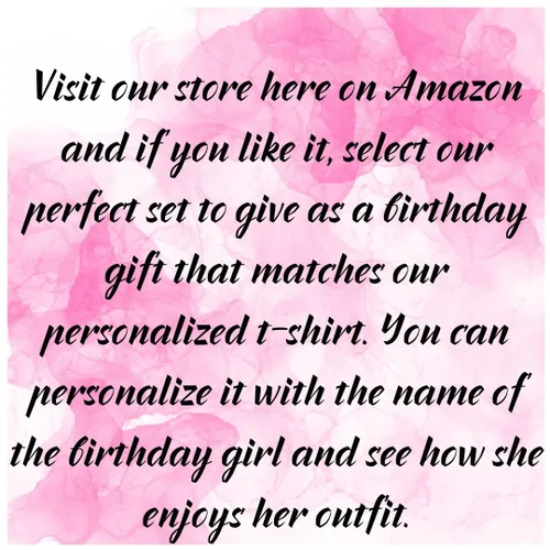 Miniatura 5 de Custom personalized shirt for birthday Barb Girl