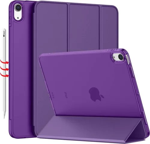 Miniatura 15 de iMieet Funda para iPad Air de 11 pulgadas M3 2025/M2 2024 - Funda para iPad Air de 5ª/4ª generación 2022/2020 de 10.9 pulgadas, carcasa trasera Rosa