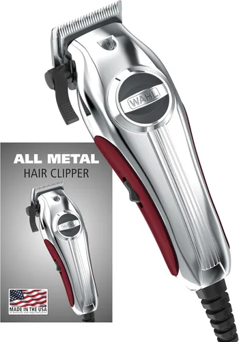 Wahl USA Pro Ultra Quiet - Cortadora de pelo con cable de alto torque ultra silenciosa para funcionamiento ultra silencioso y temperaturas de