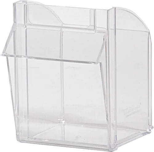 Miniatura 7 de Akro-Mils 06702 TiltView sistema de almacenamiento de plástico horizontal con dos compartimientos rebatibles Piedra