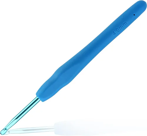 Miniatura 21 de Gancho de ganchillo ergonómico de 2 mm, agujas de ganchillo para tejer, agujas de tejer lisas para manualidades DIY, gran regalo para mujeres