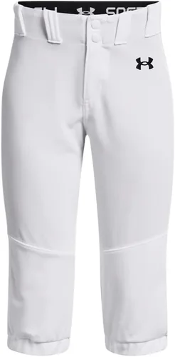 Miniatura 6 de Under Armour Pantalones de Softbol Utility para Niñas 22 (075) Gris Béisbol / Negro
