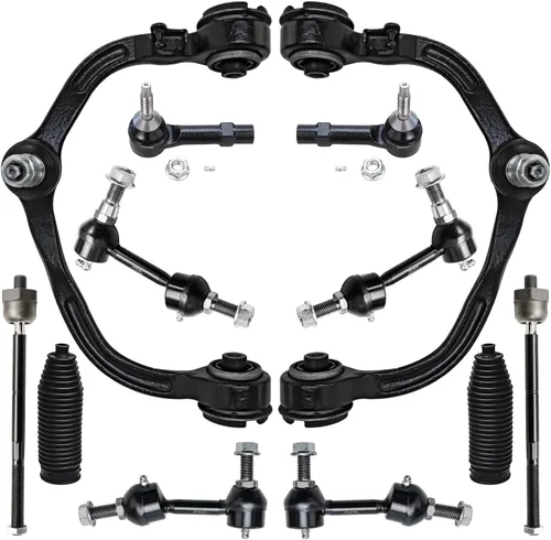 Miniatura 81 de Detroit Axle - Kit de suspensión delantera de 12 piezas para Mercury Grand Marquis Ford Crown Victoria Town Car 2003-2011, 2 brazos de control