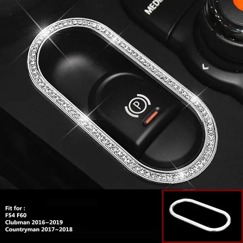 Miniatura 16 de Accesorios interiores brillantes para Mini Cooper F54 F55 F56 F60 con diamantes de imitación de cristal de modificación de moda