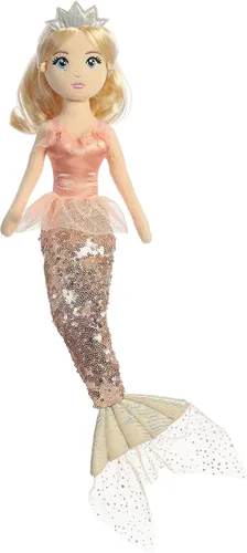 Miniatura 2 de Aurora® Enchanting Sea Sparkles™ Tutu Sparkles™ - Muñeca de peluche de jazmín - Juego imaginativo con compañeros mágicos - Perfecto para cumpleaños