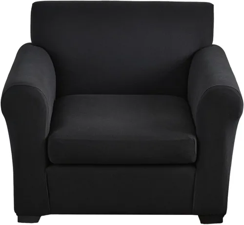 Miniatura 90 de Fundas elásticas para sofá de 1/2/3 cojines, funda estampada con fundas de cojín de asiento separadas, fundas de sofá lavables, protector de muebles