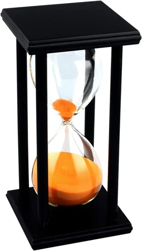 Miniatura 6 de Lodunsyr Reloj de Arena Temporizador de 30 Minutos para Decoración de Ornamentos Navidad Año Nuevo Cumpleaños Té Mesa de Café Estante de Libros