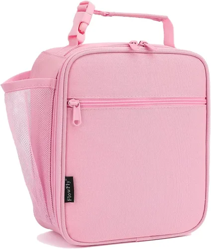 Miniatura 19 de FlowFly Lonchera para niños, bolsa suave aislada, mini hielera para el regreso a clases, kit de bolsa térmica para comidas, para niñas, niños, robot
