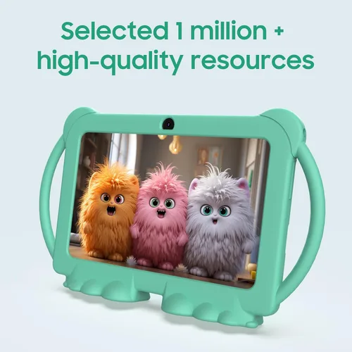 Miniatura 4 de Tablet para niños, tablet de 7 pulgadas para niños 4GB+32GB admite expansión de 1TB, control parental preinstalado, tableta para niños, tableta