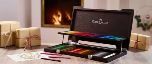 Miniatura 3 de Polychromos caja de madera de 120 lápices
